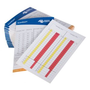 NHV Scorekaart (50 st)